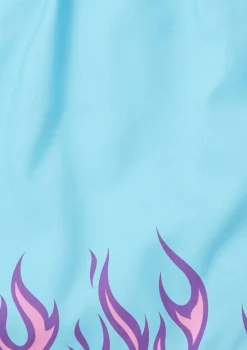 Boardies Apparel Flames Blue Shortie