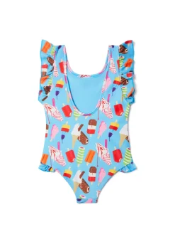 Boardies Apparel Ice Creams Ruffle Swimsuit