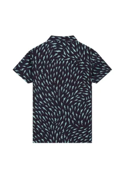 Boardies Apparel Kids Raeburn Sharks Charcoal Shirt