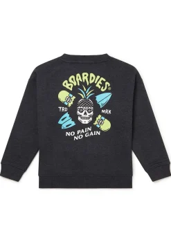Boardies Apparel No Pain No Gain Kids Crew Neck Sweater
