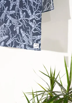 Boardies Apparel Raeburn Squid Grey Hammam Towel