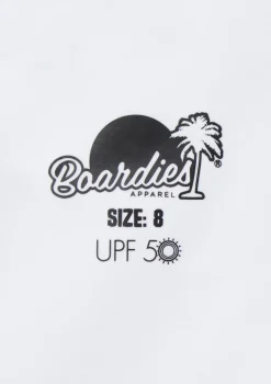 Boardies Apparel White And Navy Rash Guard