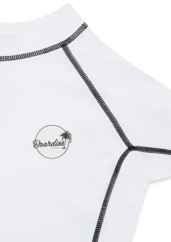 Boardies Apparel White Rash Guard